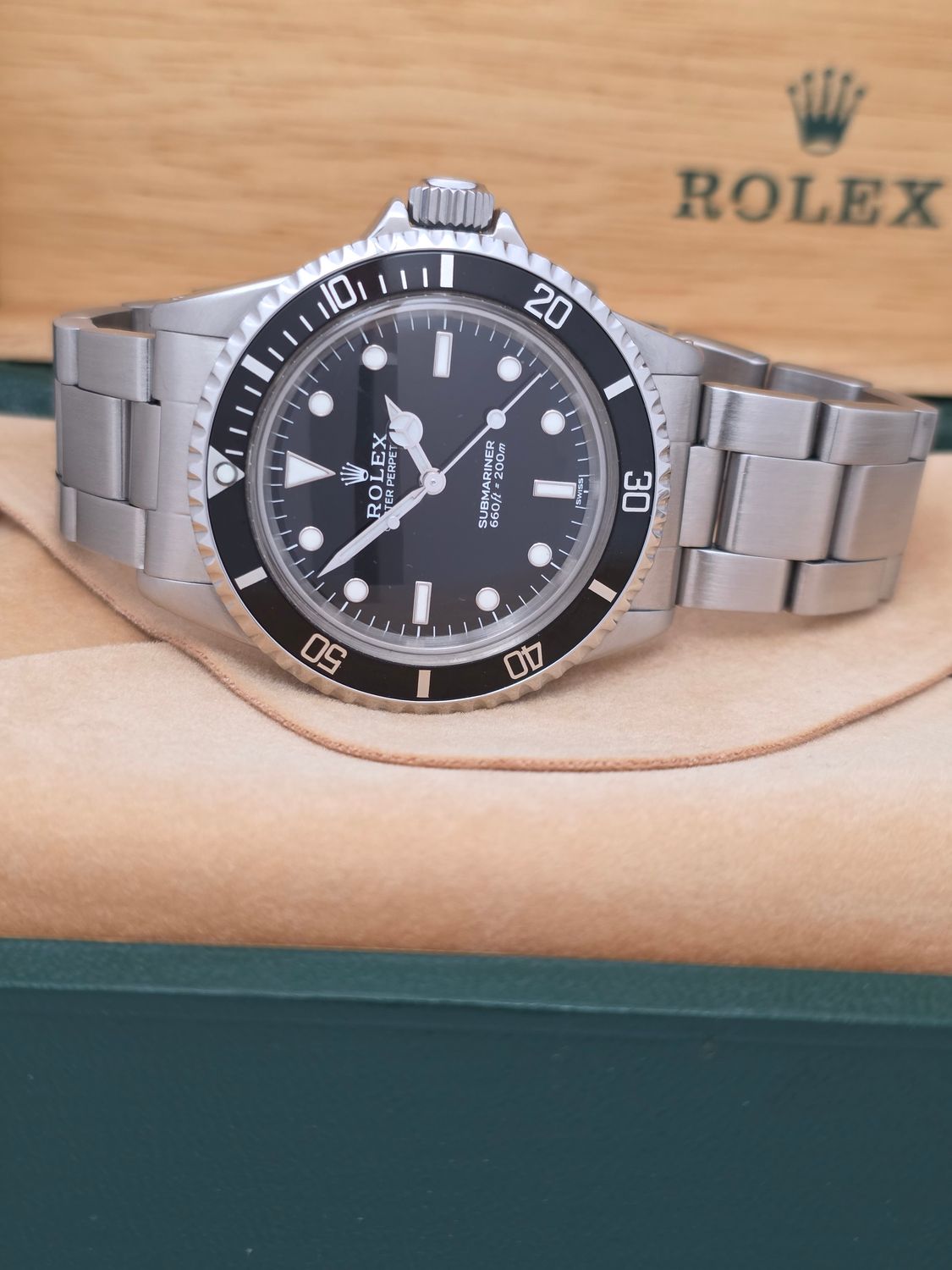 Rolex Submariner 5513 Black Watch, 1978