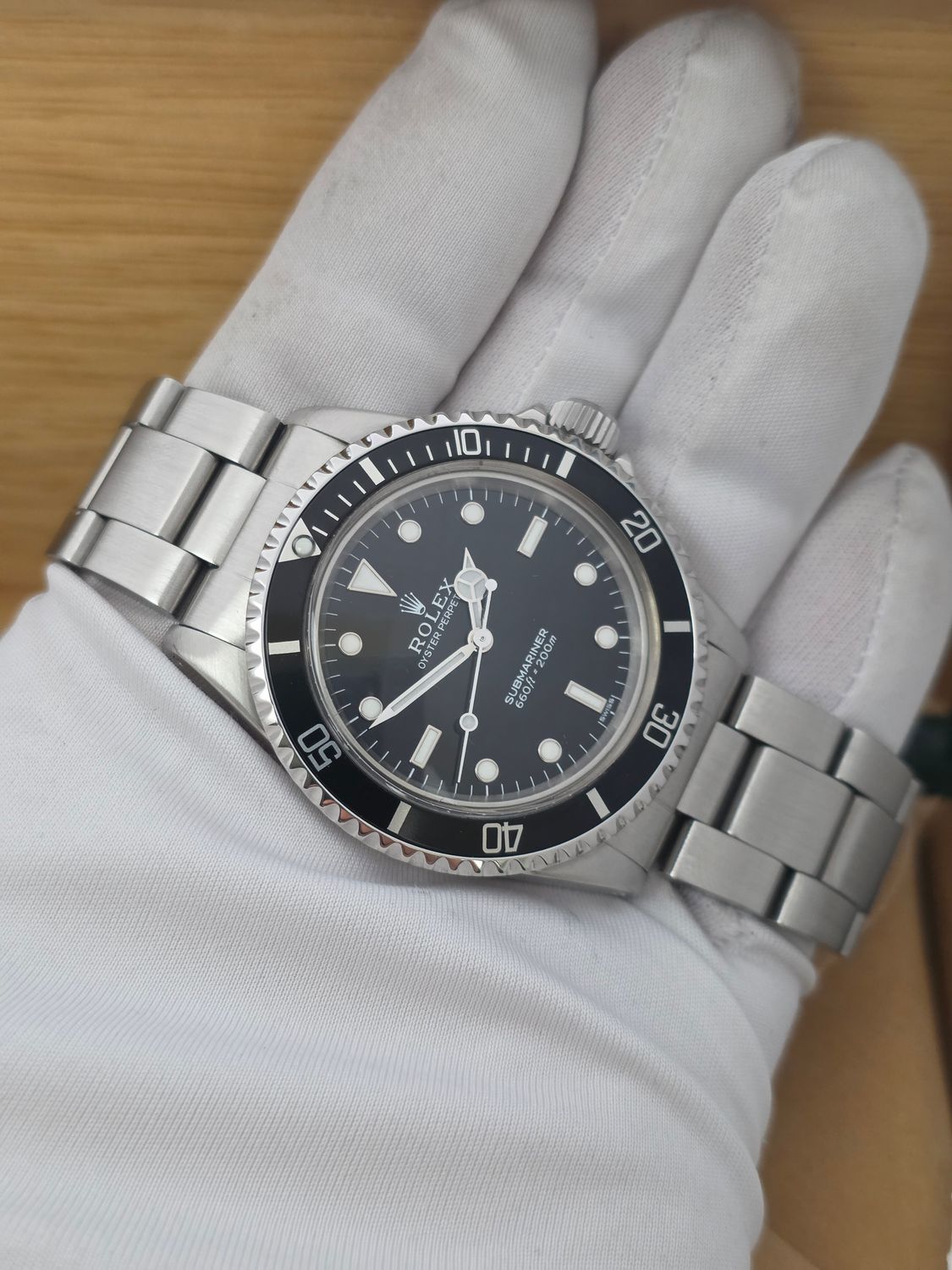 Rolex Submariner 5513 Black Watch, 1978