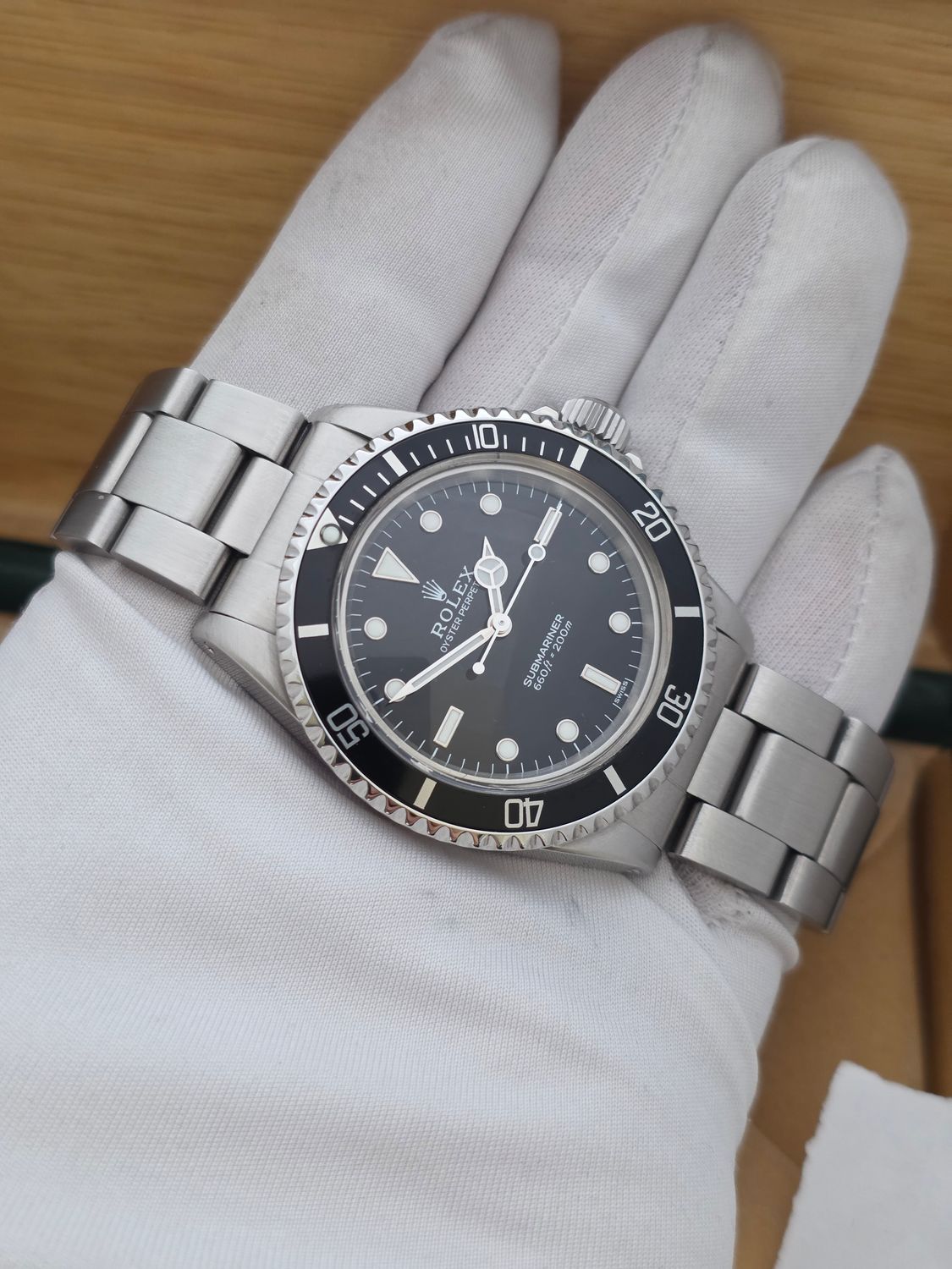 Rolex Submariner 5513 Black Watch, 1978