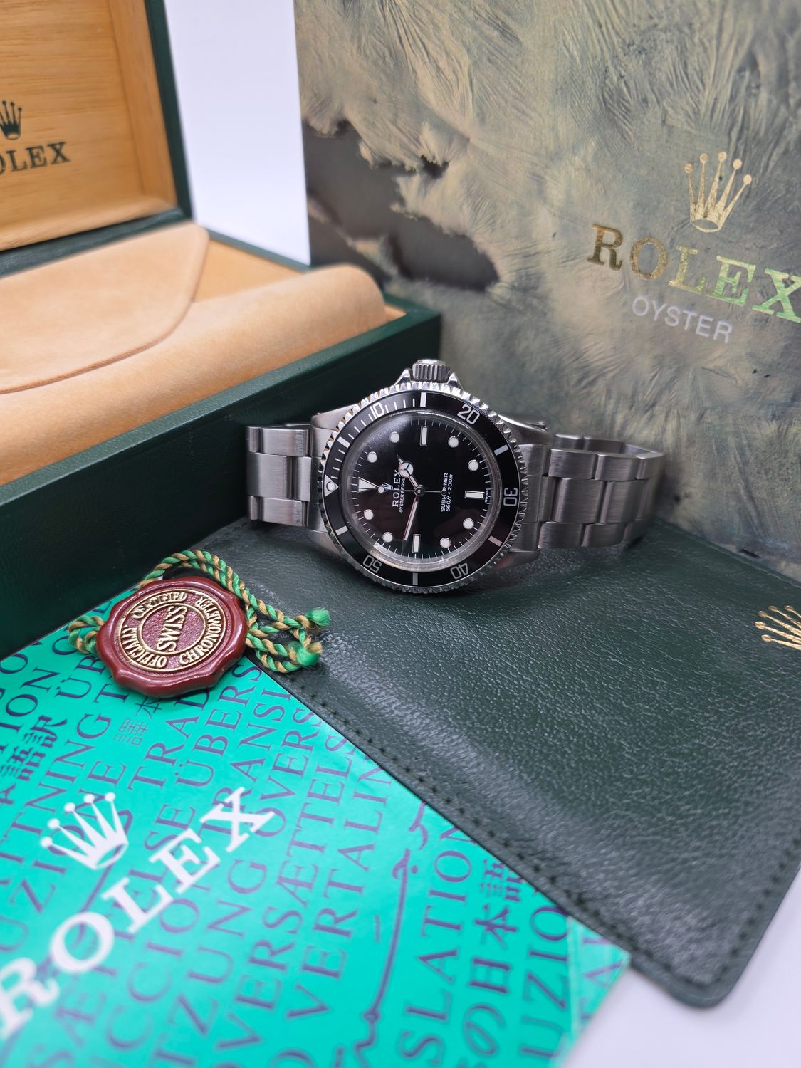 Rolex Submariner 5513 Black Watch, 1978