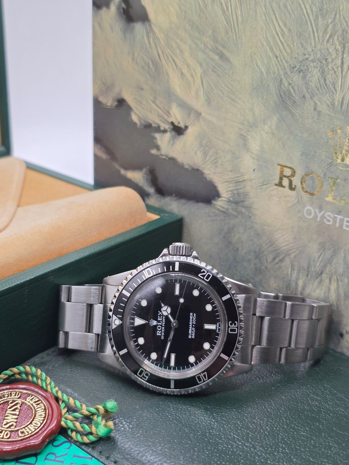 Rolex Submariner 5513 Black Watch, 1978