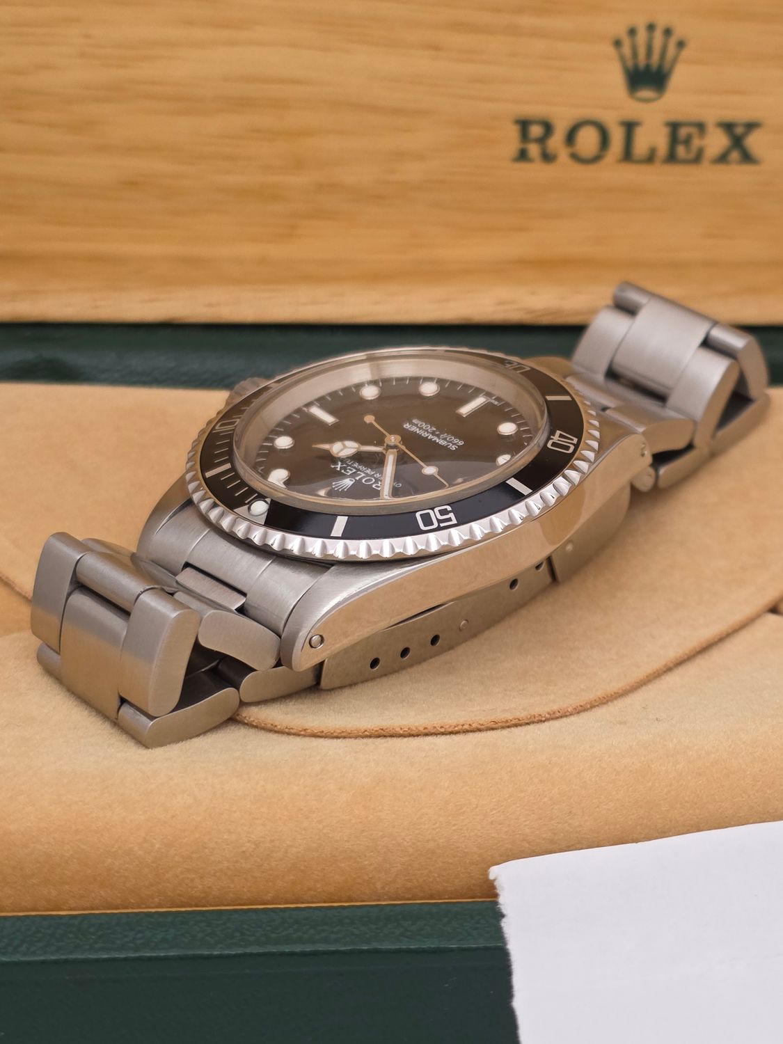 Rolex Submariner 5513 Black Watch, 1978