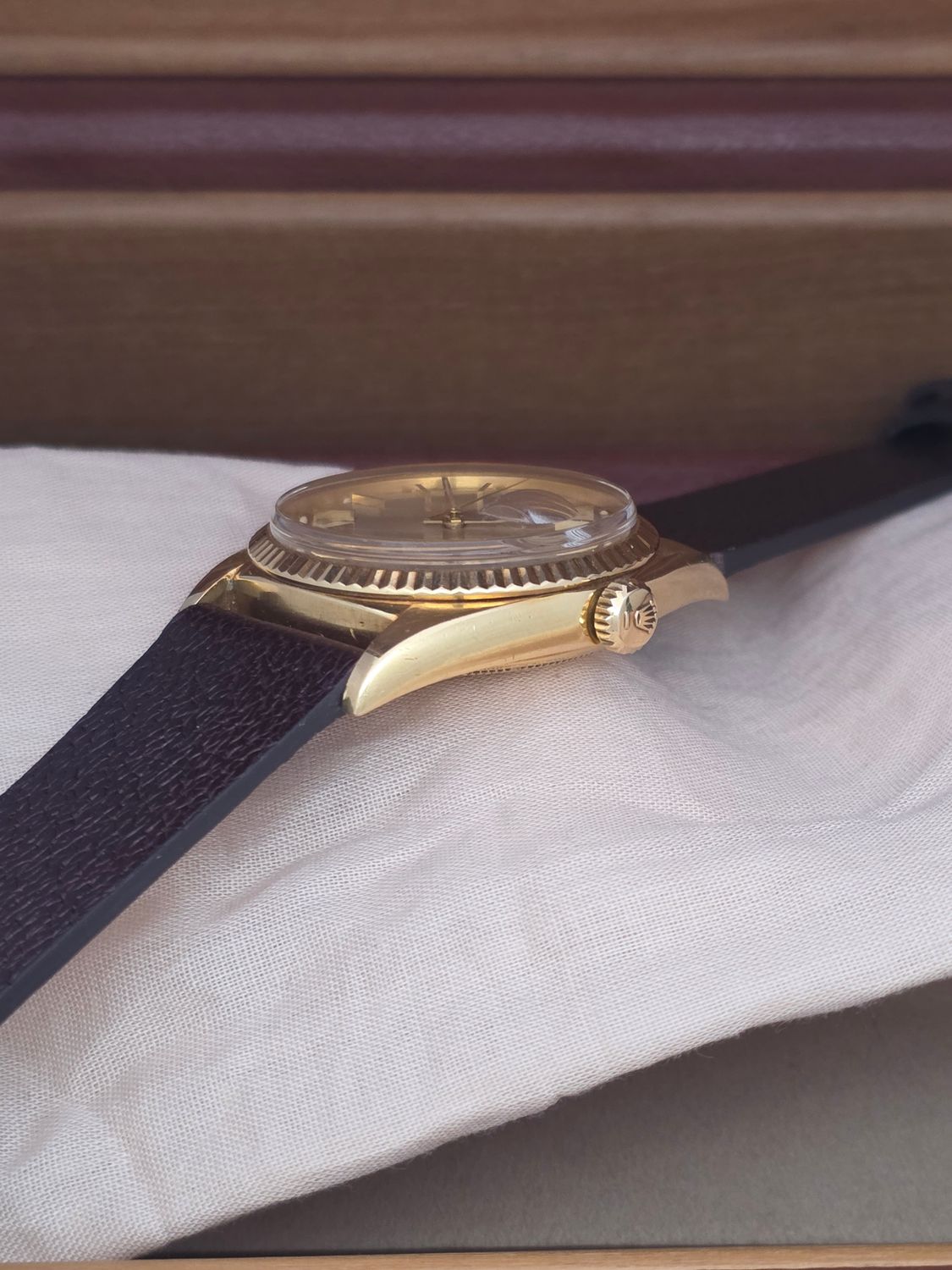 Rolex DayDate 1803 36mm, 18K Gold Original Dial, Circa 1968 Box &amp; Booklets