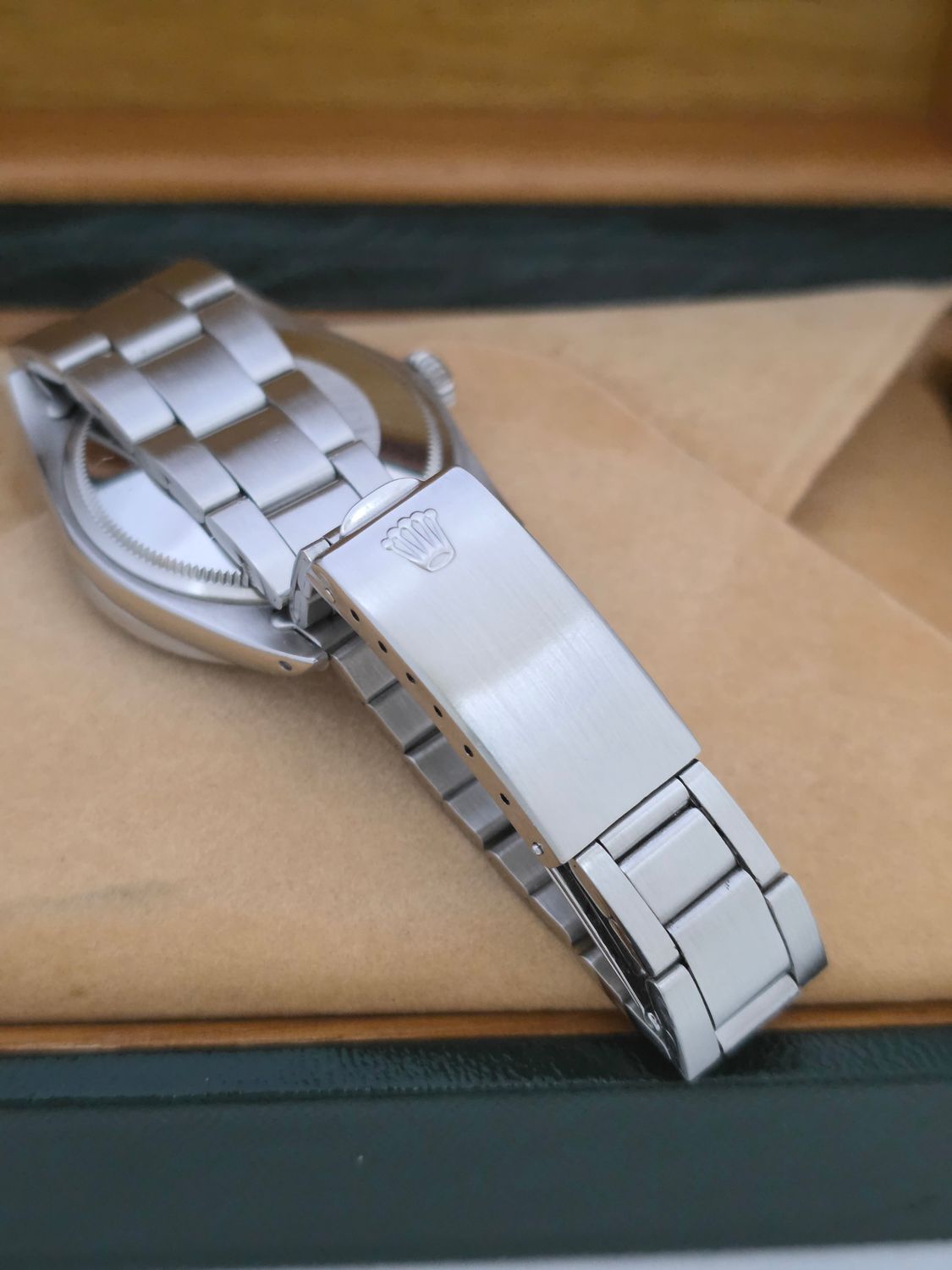 Rolex Oyster Perpetual Date Watch 1501 1971 Automatic Silver Dial, Box &amp; Papers