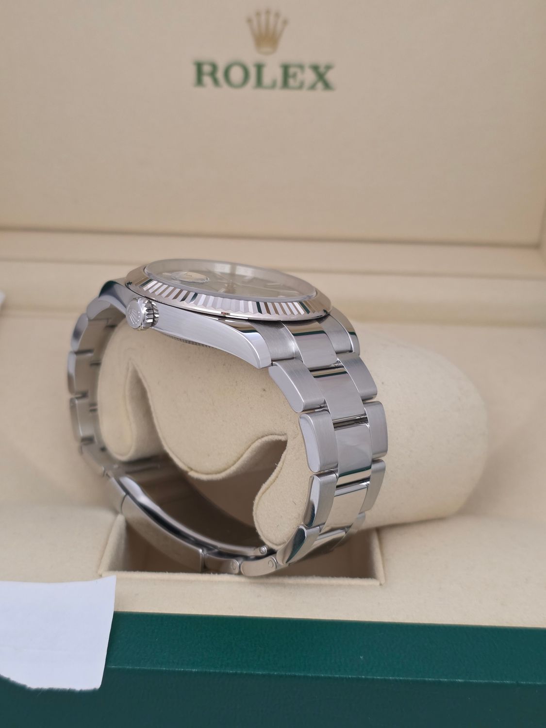 Rolex Datejust 41 126334 Mint Green Dial 2024 Box/Papers/Receipt