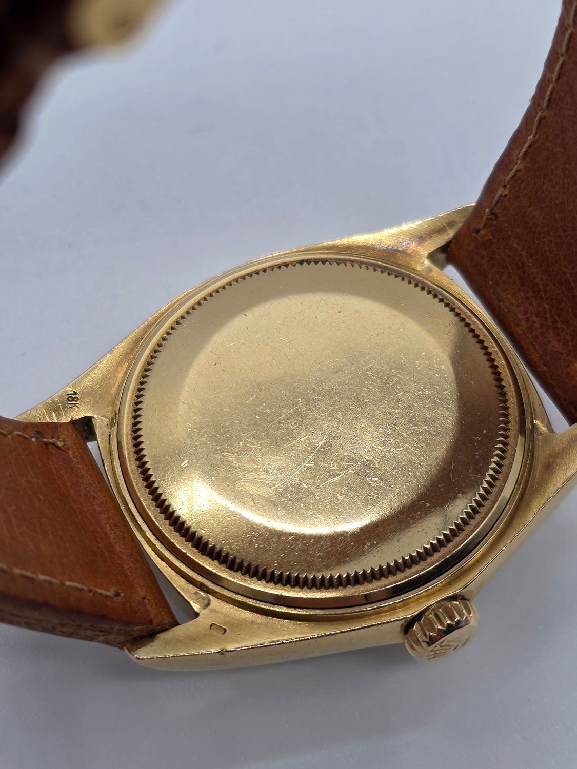 Rolex DayDate 1803 36mm, 18K Gold, Rare WideBoy Dial, Circa 1969 Box &amp; Booklets