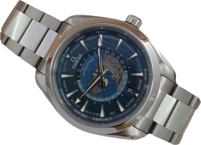 Omega Seamaster Aqua Terra Worldtimer 220.10.43.22.03.001 Full Set 2021 Omega Seamaster Aqua Terra Worldtimer 220.10.43.22.03.001 Full Set 2021