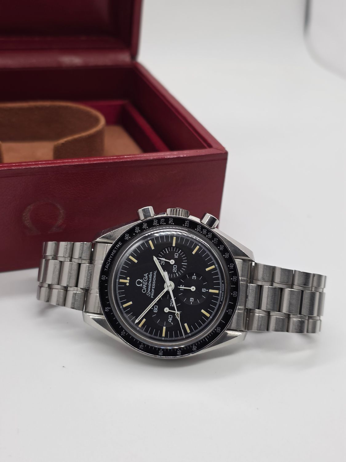 OMEGA Speedmaster 145.022 Chronograph Watch - Circa 1985 in Unpolished Condition