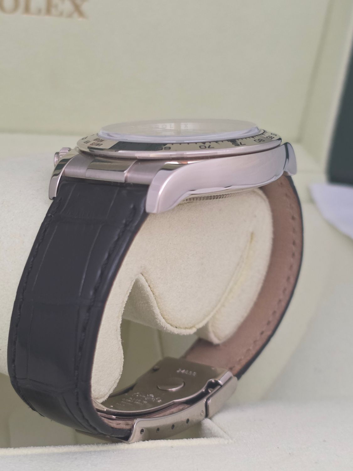 Rolex Daytona 116519, White Gold 40mm, Racing Panda Dial, 2009 Collectors Set