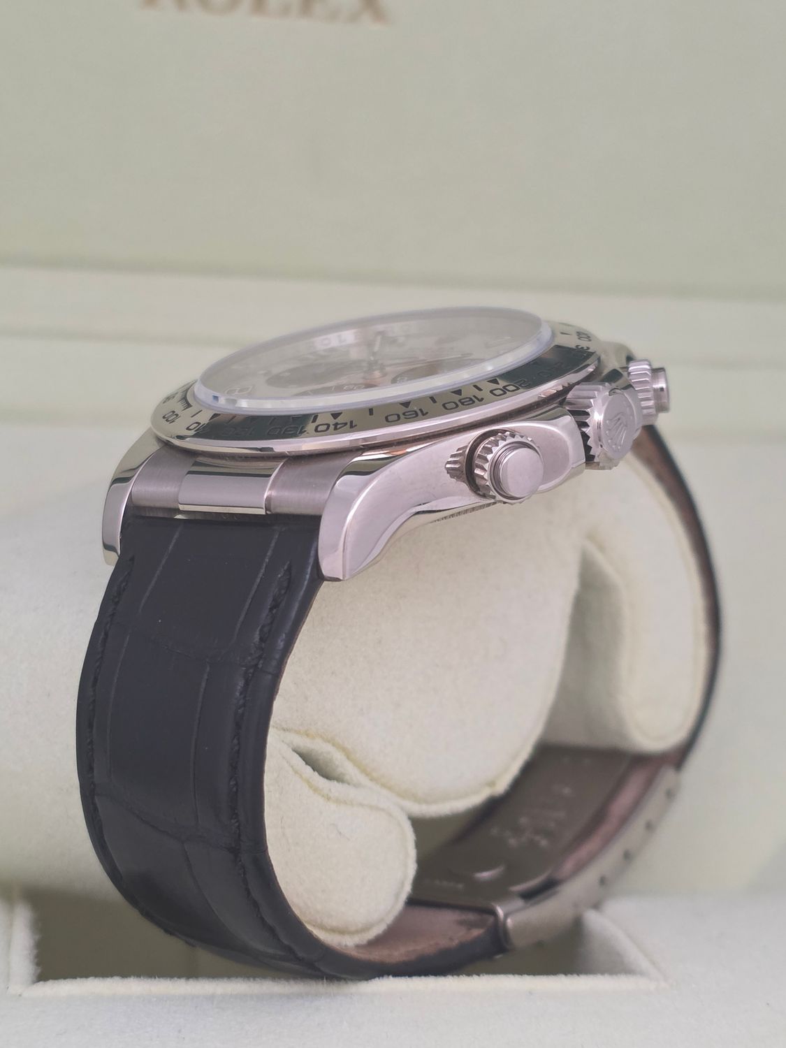 Rolex Daytona 116519, White Gold 40mm, Racing Panda Dial, 2009 Collectors Set