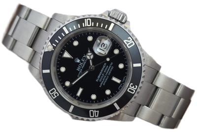 Rolex Submariner Date 16610 40mm Black Bezel, Circa 2003 Rolex Submariner Date 16610 40mm Black Bezel, Circa 2003