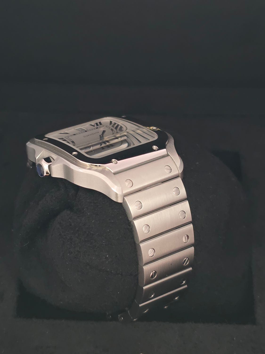 Cartier Santos De Cartier WSSA0018 Large, 2021 Full Set Excellent Condition