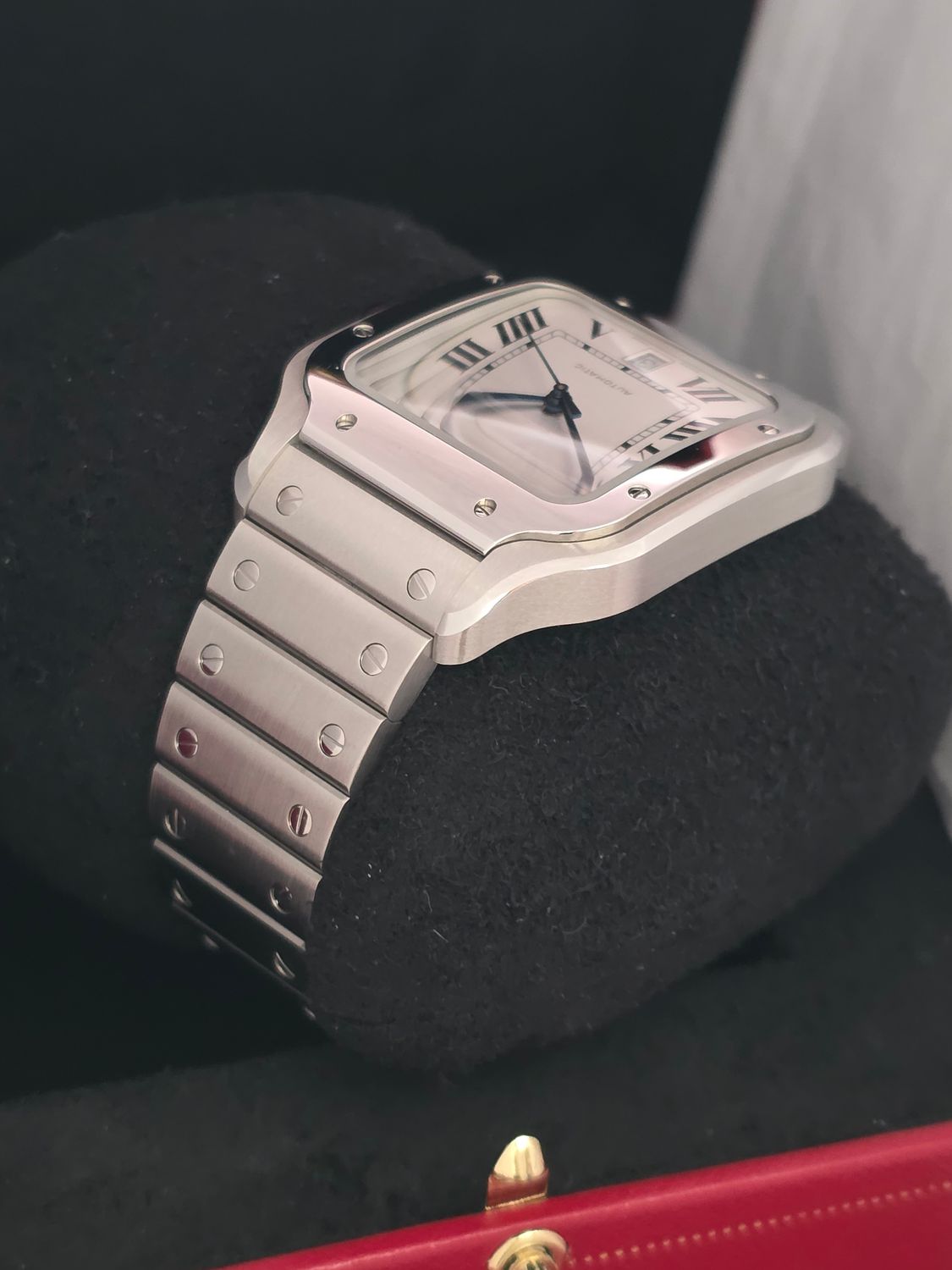 Cartier Santos De Cartier WSSA0018 Large, 2021 Full Set Excellent Condition
