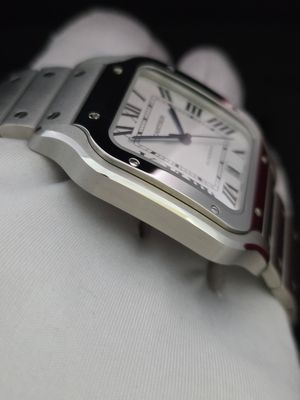 Cartier Santos De Cartier WSSA0018 Large, 2021 Full Set Excellent Condition