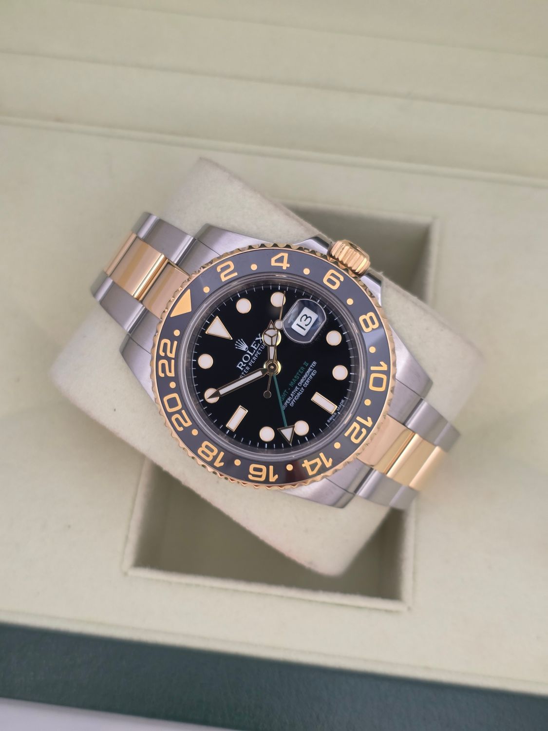 Rolex GMT-Master II Black Watch - 116713LN 2013 Box &amp; Papers,