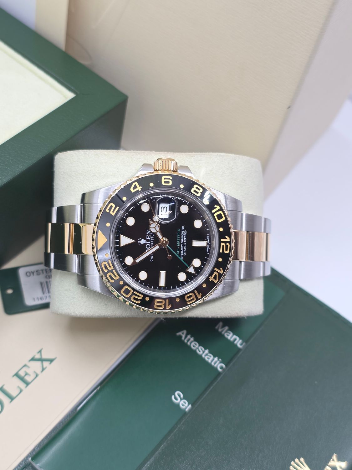 Rolex GMT-Master II Black Watch - 116713LN 2013 Box &amp; Papers,