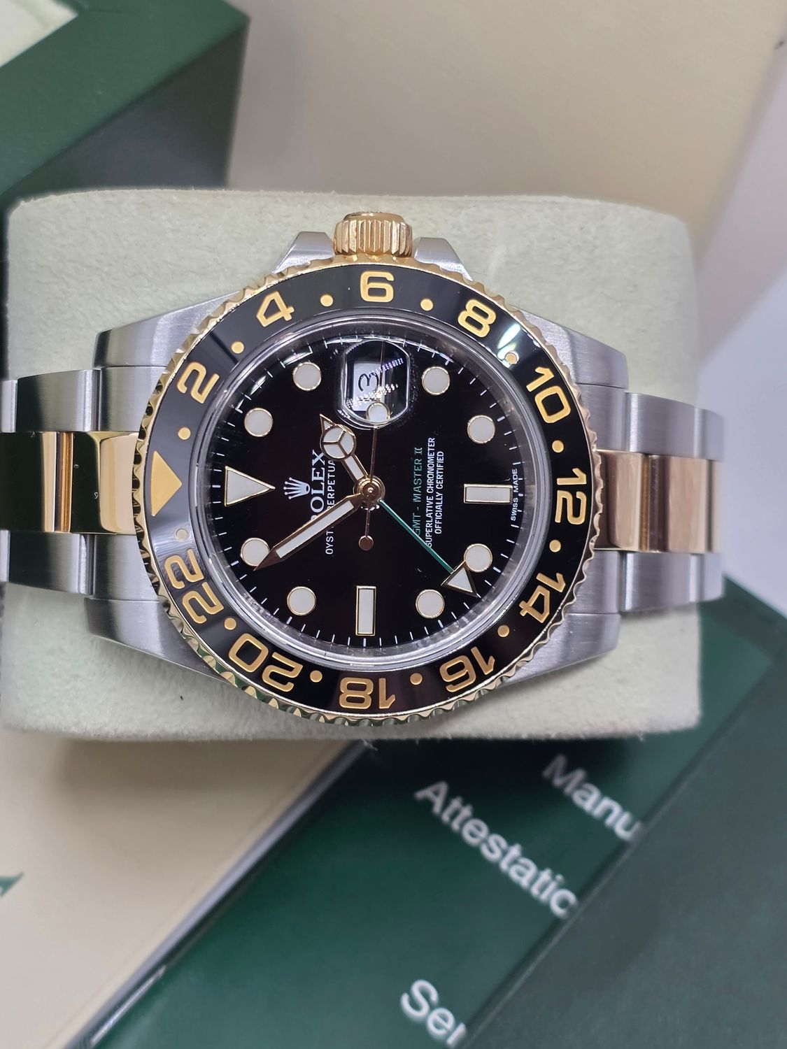 Rolex GMT-Master II Black Watch - 116713LN 2013 Box &amp; Papers,