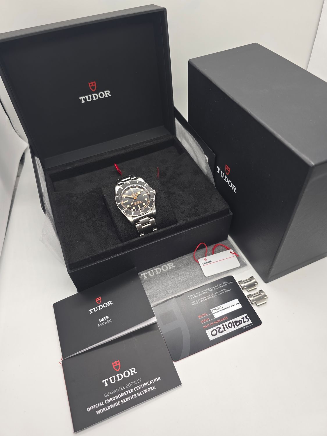 TUDOR Black Bay 54 Black Watch - 79000N, 2025 Full Set, Virtually Unworn