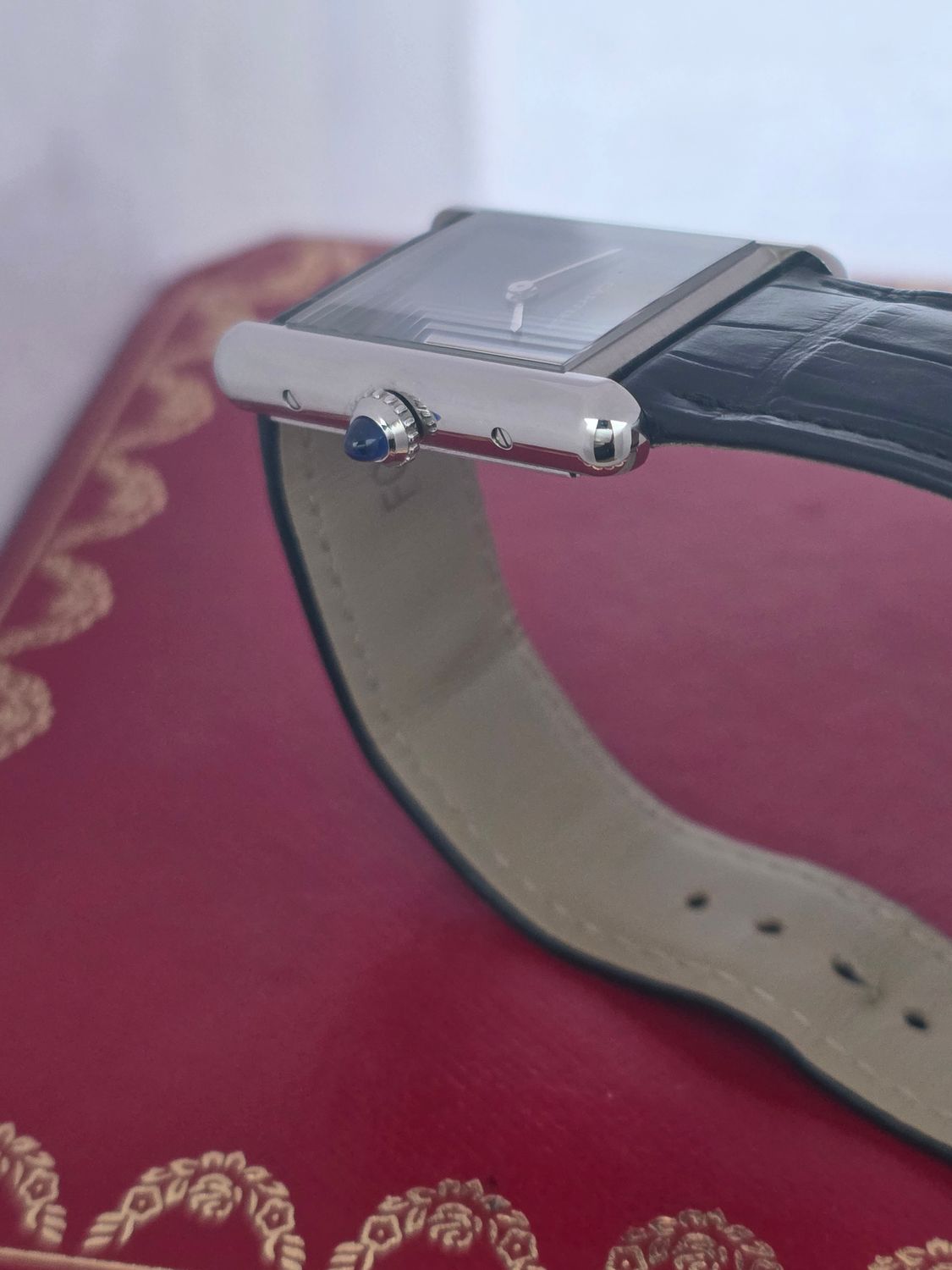 Cartier Tank Must Black Watch - WSTA0072 2022 Large Model Watch, Box &amp; Receipt