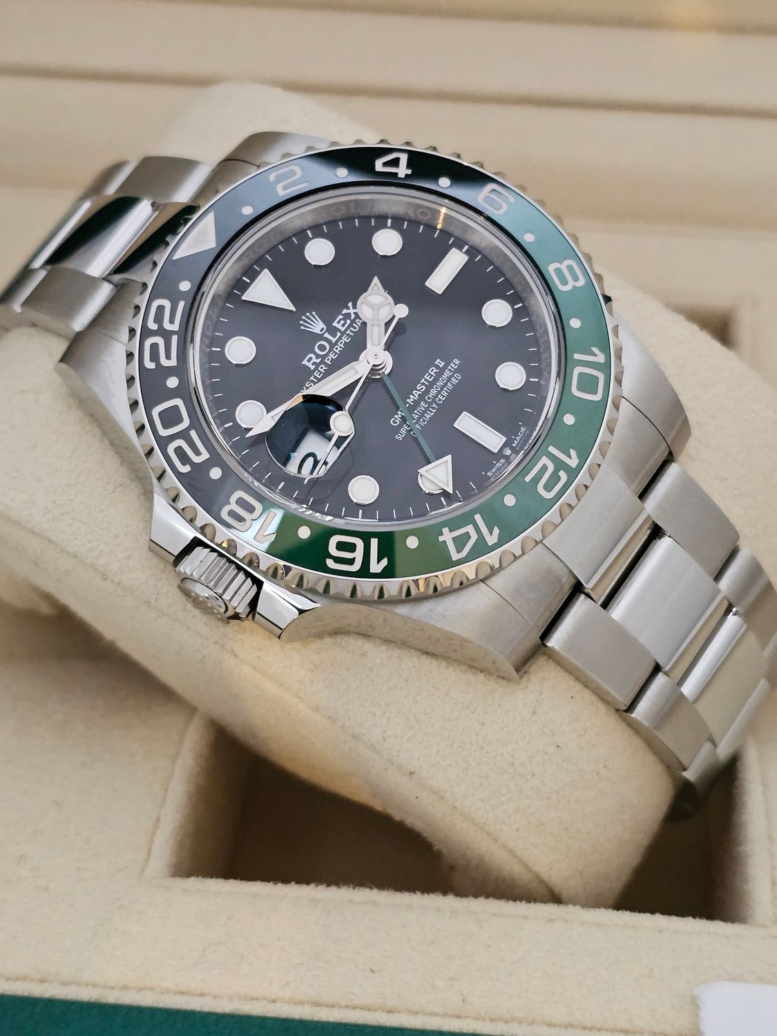 Rolex GMT Master II Black Watch - 126720VTNR Sprite 2025 New/Unworn