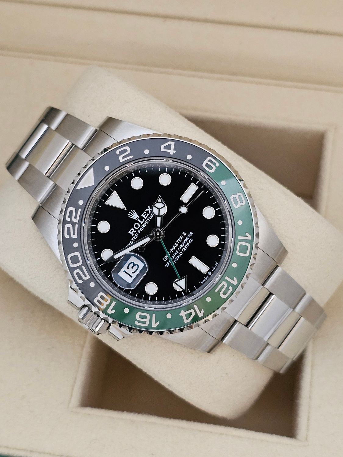 Rolex GMT Master II Black Watch - 126720VTNR Sprite 2025 New/Unworn