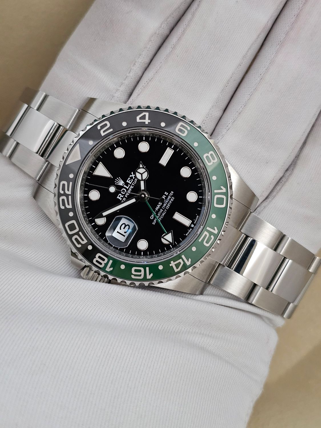 Rolex GMT Master II Black Watch - 126720VTNR Sprite 2025 New/Unworn