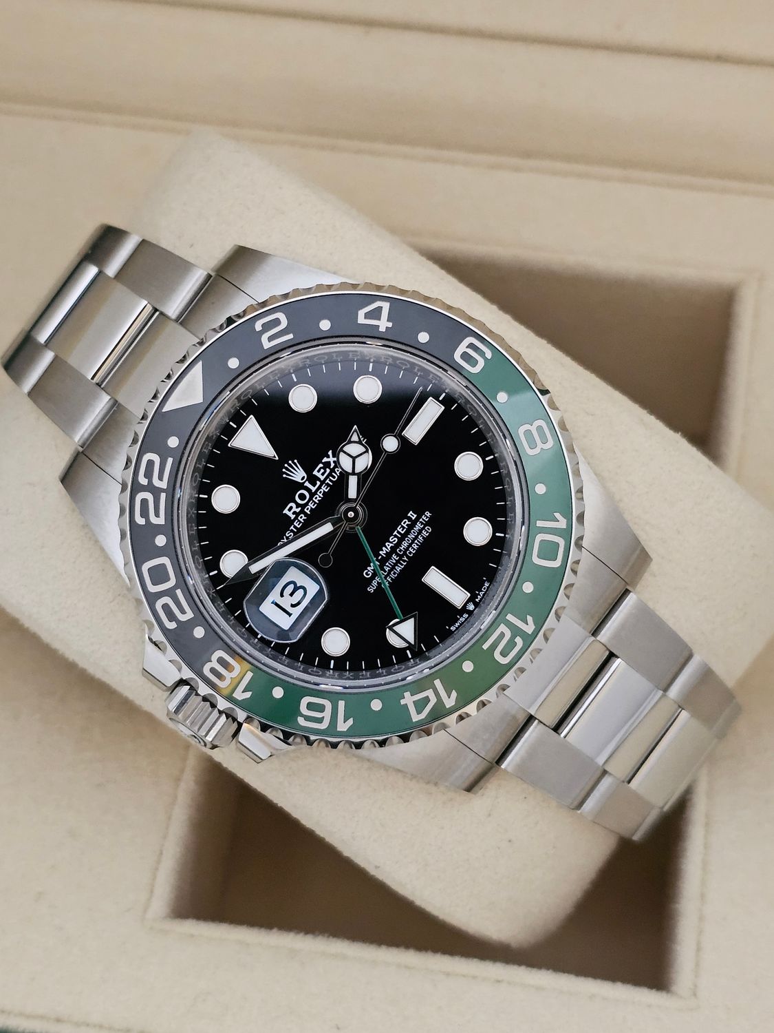 Rolex GMT Master II Black Watch - 126720VTNR Sprite 2025 New/Unworn