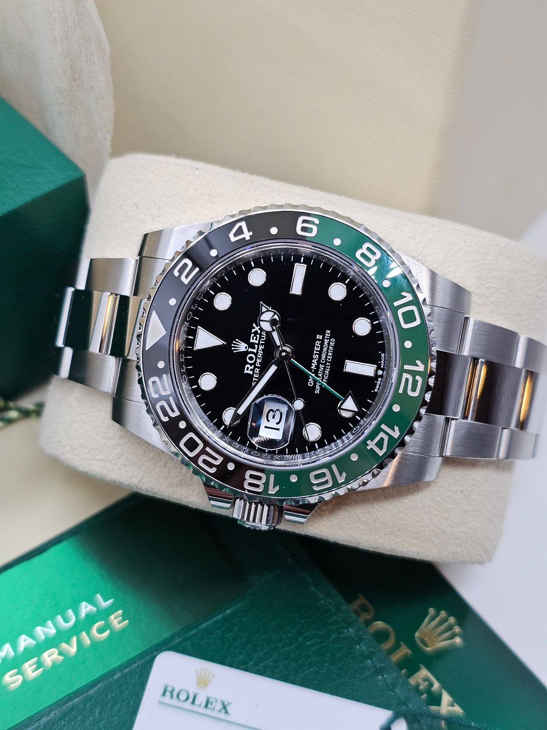 Rolex GMT Master II Black Watch - 126720VTNR Sprite 2025 New/Unworn