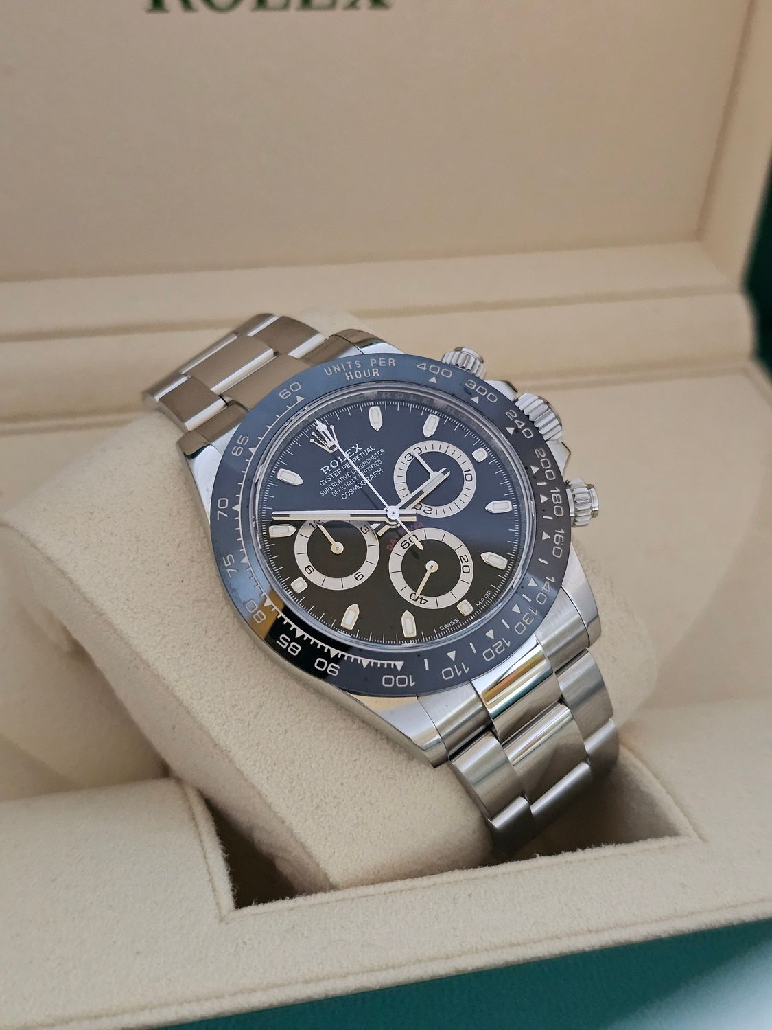 Rolex Daytona Black 116500LN Watch - 2018 Box &amp; Rolex Warranty Card