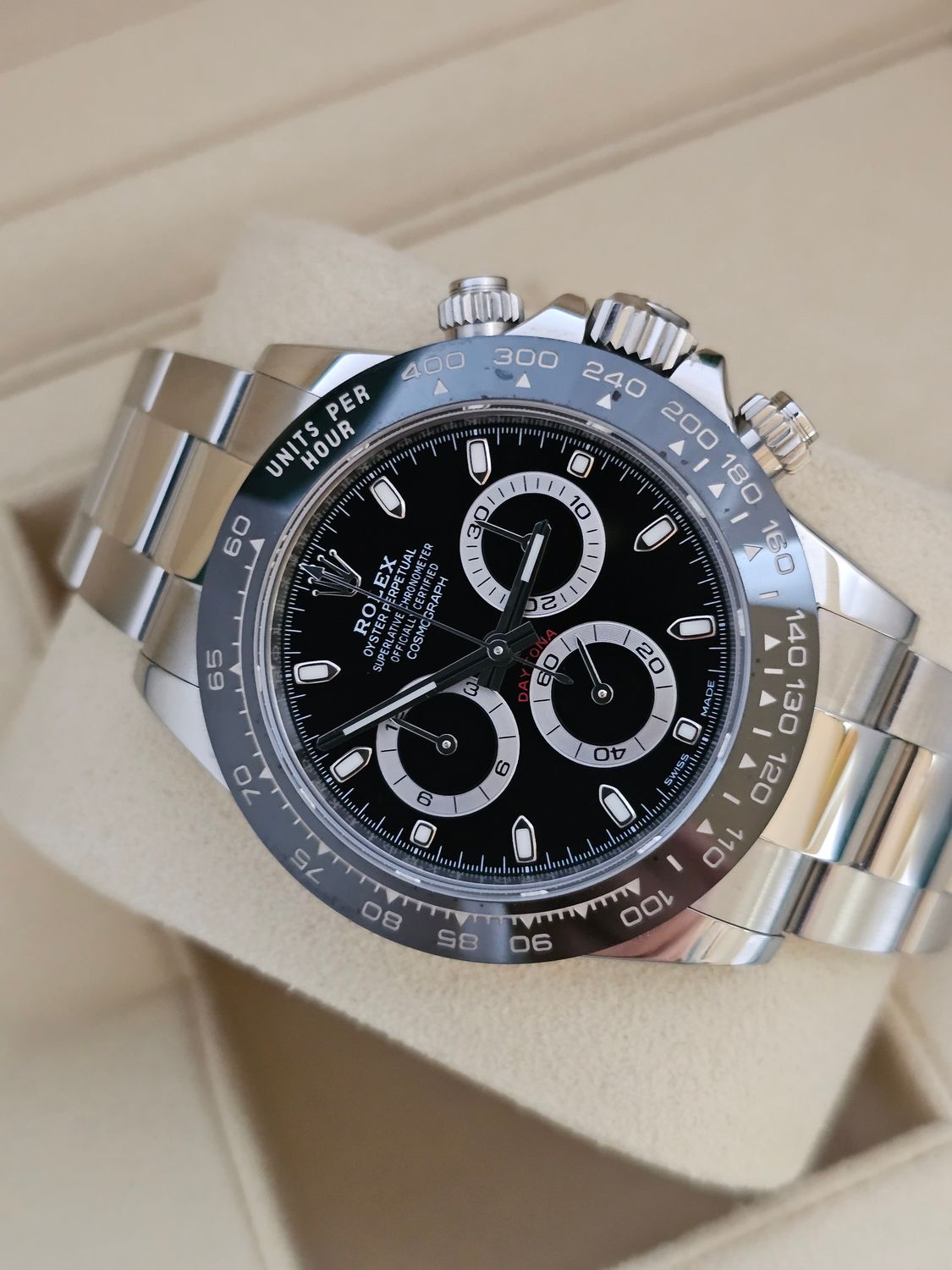 Rolex Daytona Black 116500LN Watch - 2018 Box &amp; Rolex Warranty Card