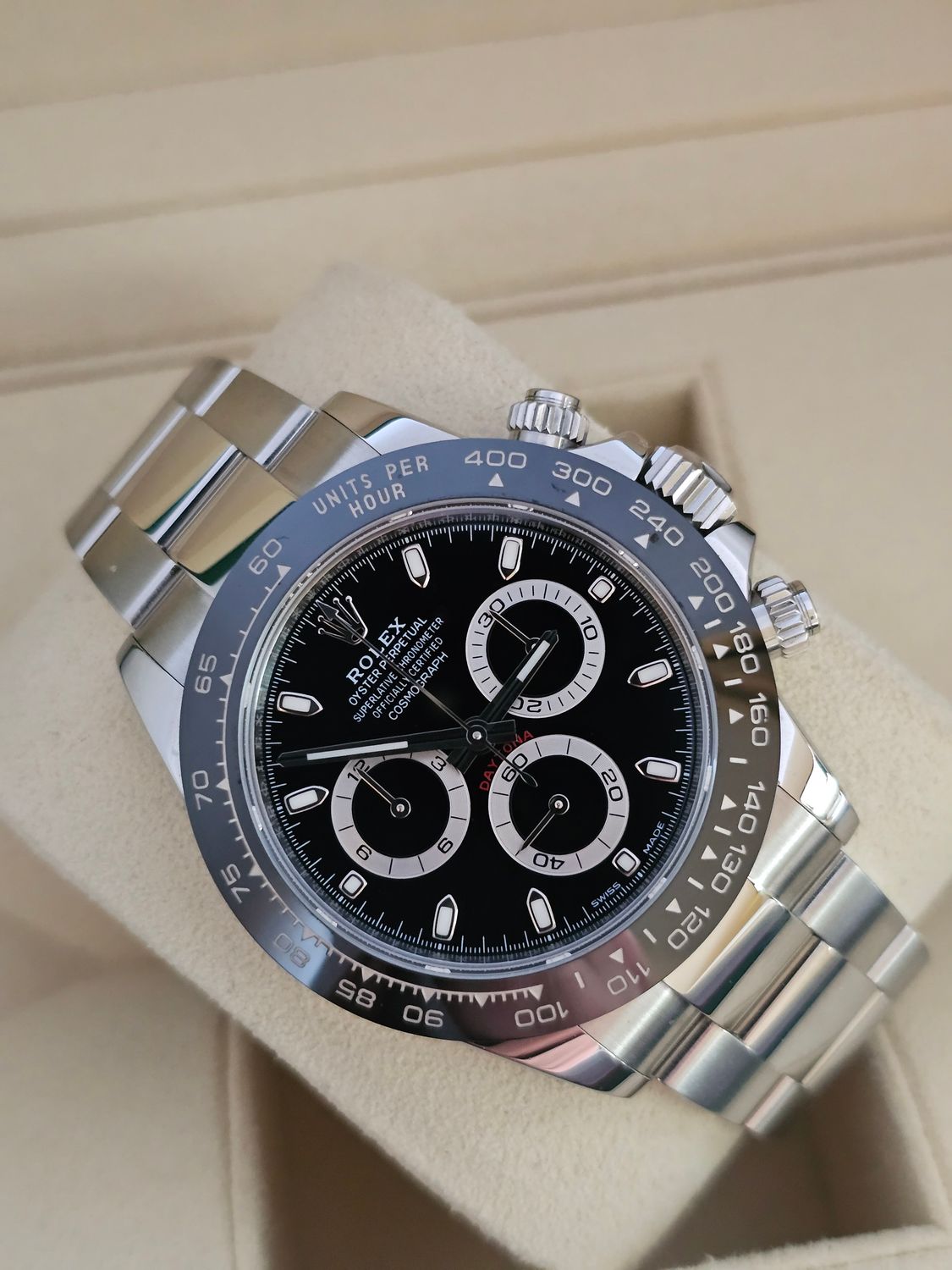 Rolex Daytona Black 116500LN Watch - 2018 Box &amp; Rolex Warranty Card