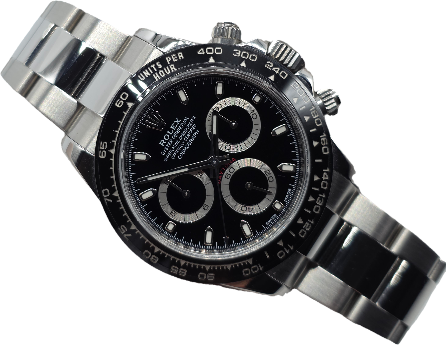 Rolex Daytona Black 116500LN Watch - 2018 Box &amp; Rolex Warranty Card