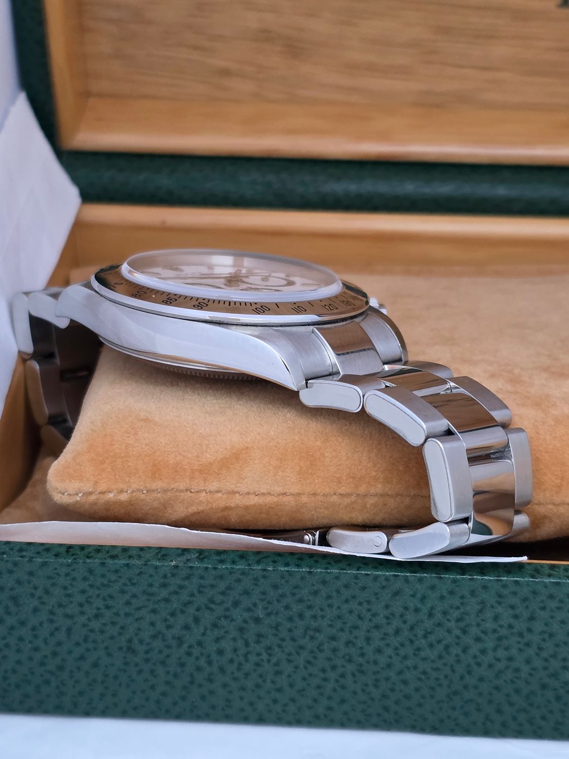 Rolex Zenith Daytona 16520 White Dial, 2000 Full Collectors Set, Rolex Service