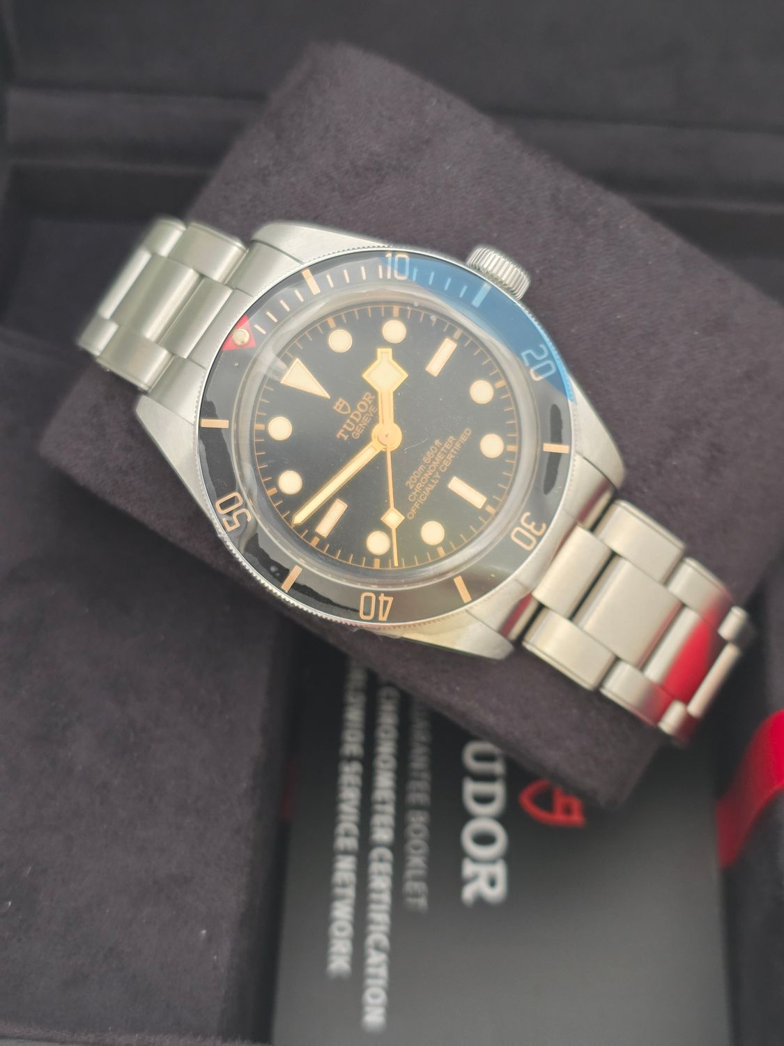 TUDOR Black Bay Black Watch - 79030N 2022 Full Set, Stickered/Unworn/Receipt