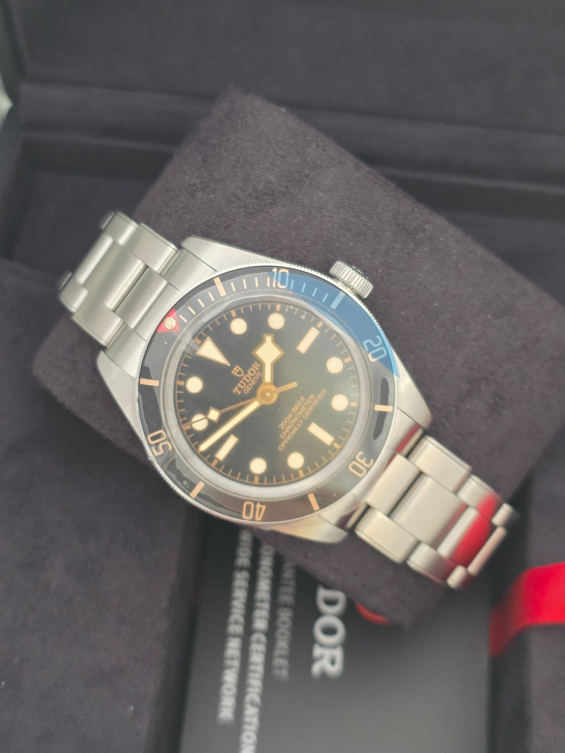 TUDOR Black Bay Black Watch - 79030N 2022 Full Set, Stickered/Unworn/Receipt