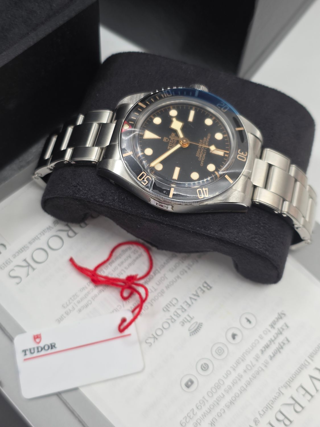 TUDOR Black Bay Black Watch - 79030N 2022 Full Set, Stickered/Unworn/Receipt