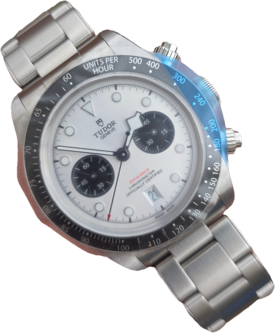 TUDOR Black Bay Chrono Panda - M79360N, 2022 Full Set, Unworn/Stickered/Receipt