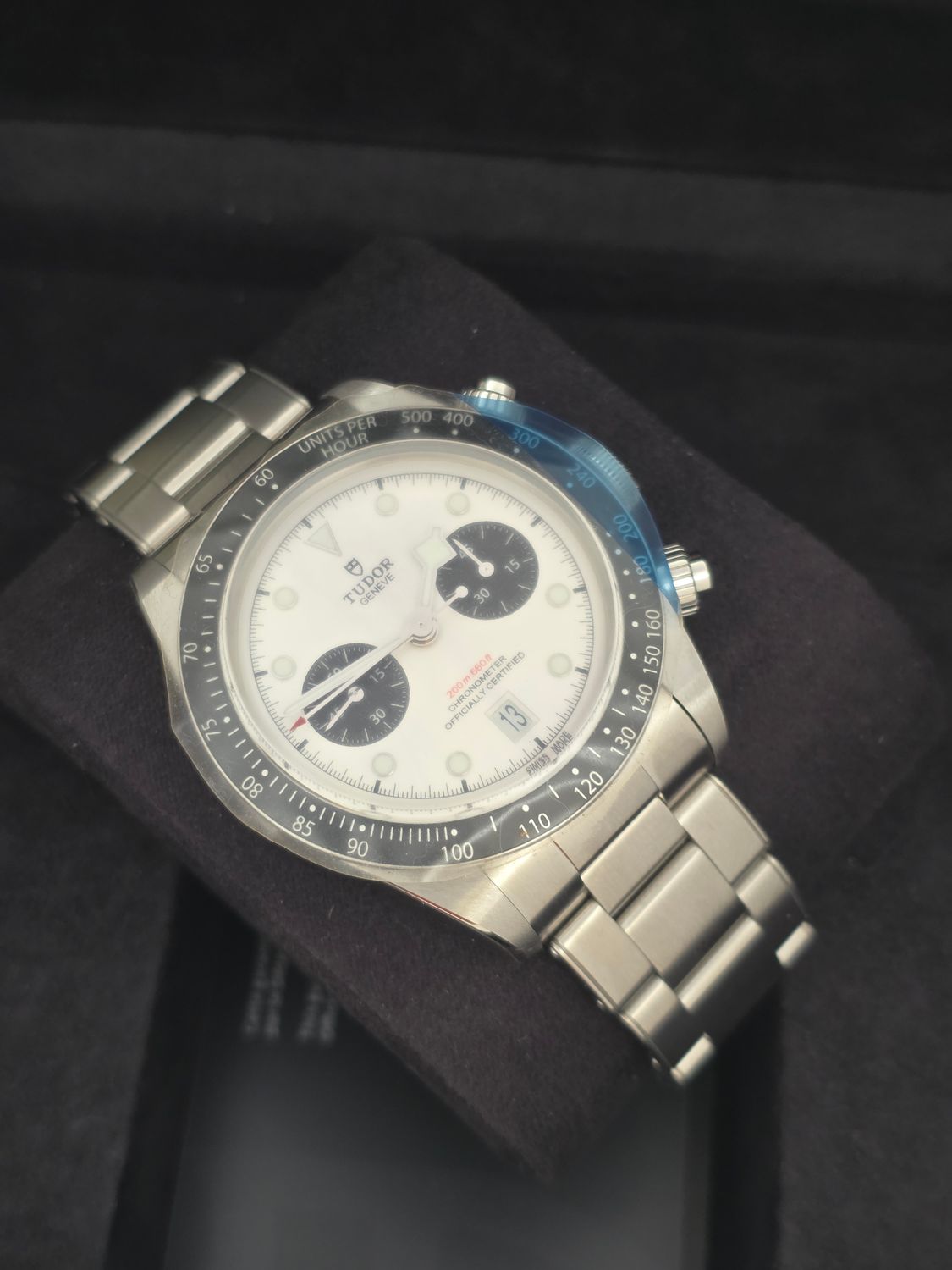 TUDOR Black Bay Chrono Panda - M79360N, 2022 Full Set, Unworn/Stickered/Receipt