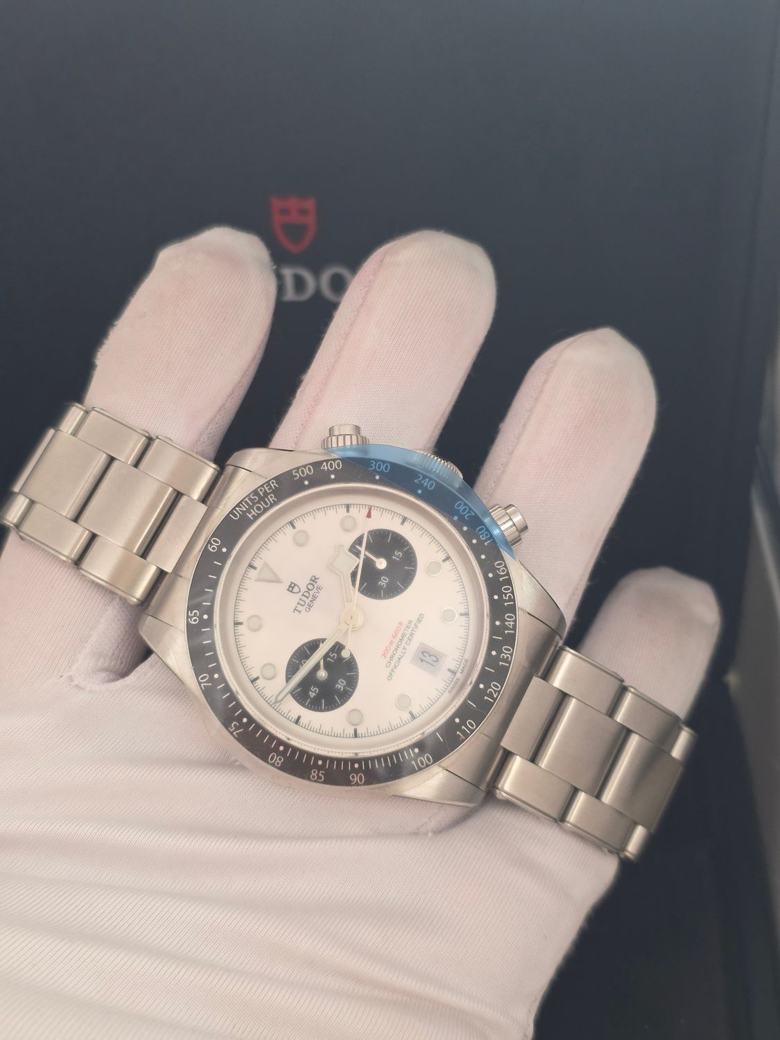 TUDOR Black Bay Chrono Panda - M79360N, 2022 Full Set, Unworn/Stickered/Receipt