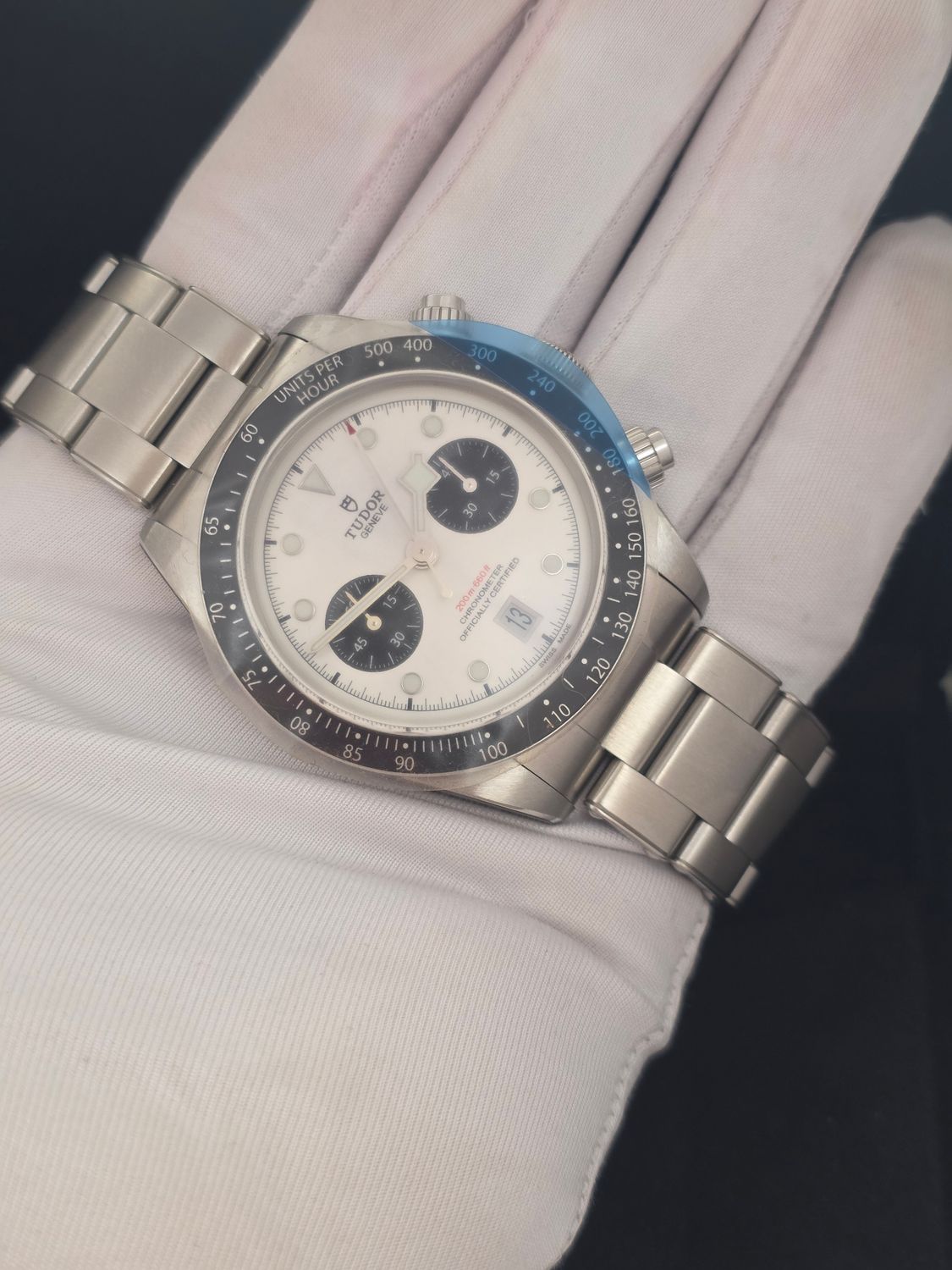 TUDOR Black Bay Chrono Panda - M79360N, 2022 Full Set, Unworn/Stickered/Receipt