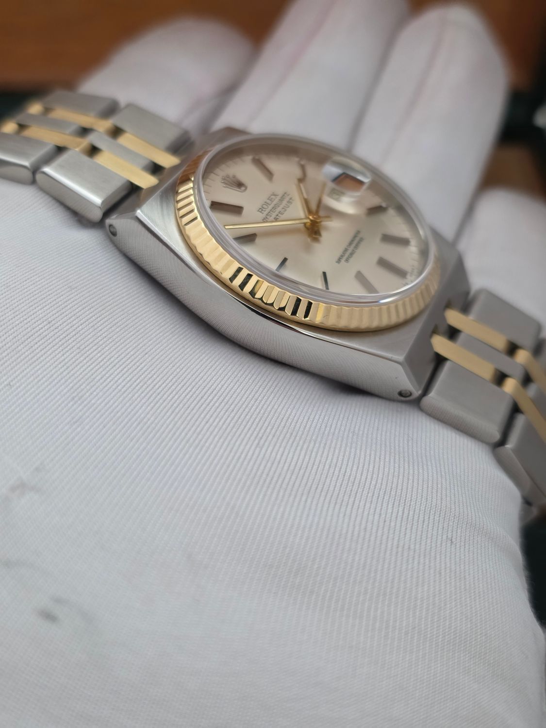 Rolex Datejust Oysterquartz 17013 Watch 36mm, Steel &amp; 18ct Gold