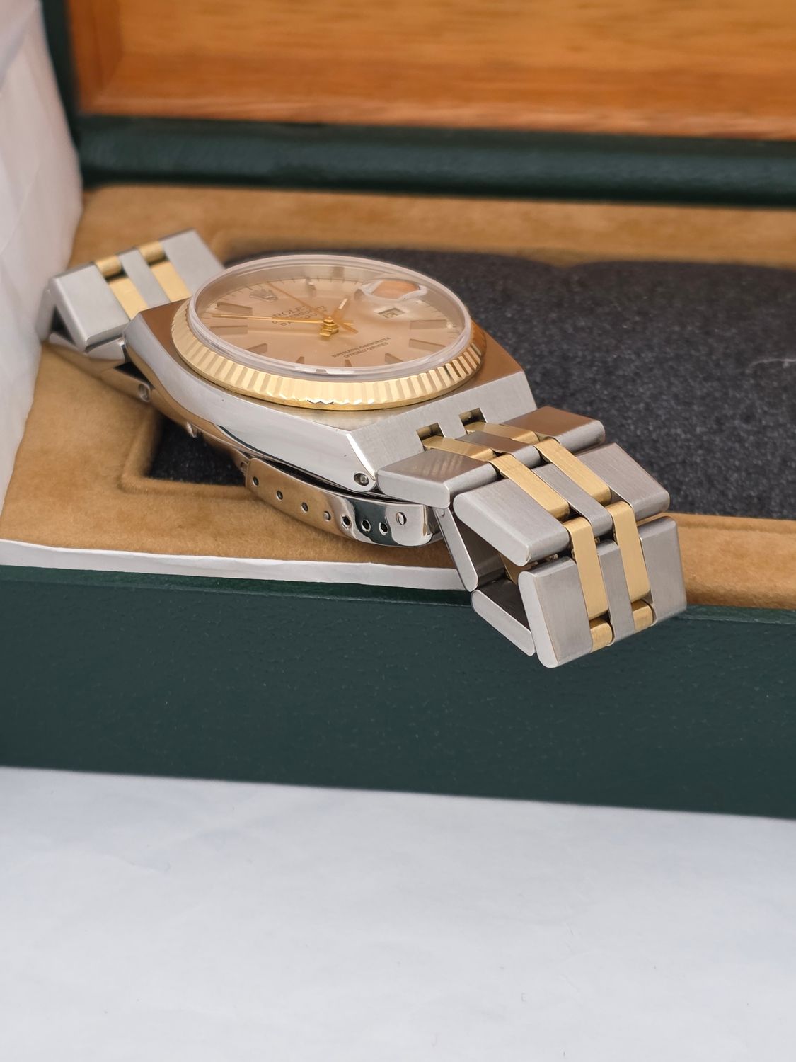 Rolex Datejust Oysterquartz 17013 Watch 36mm, Steel &amp; 18ct Gold