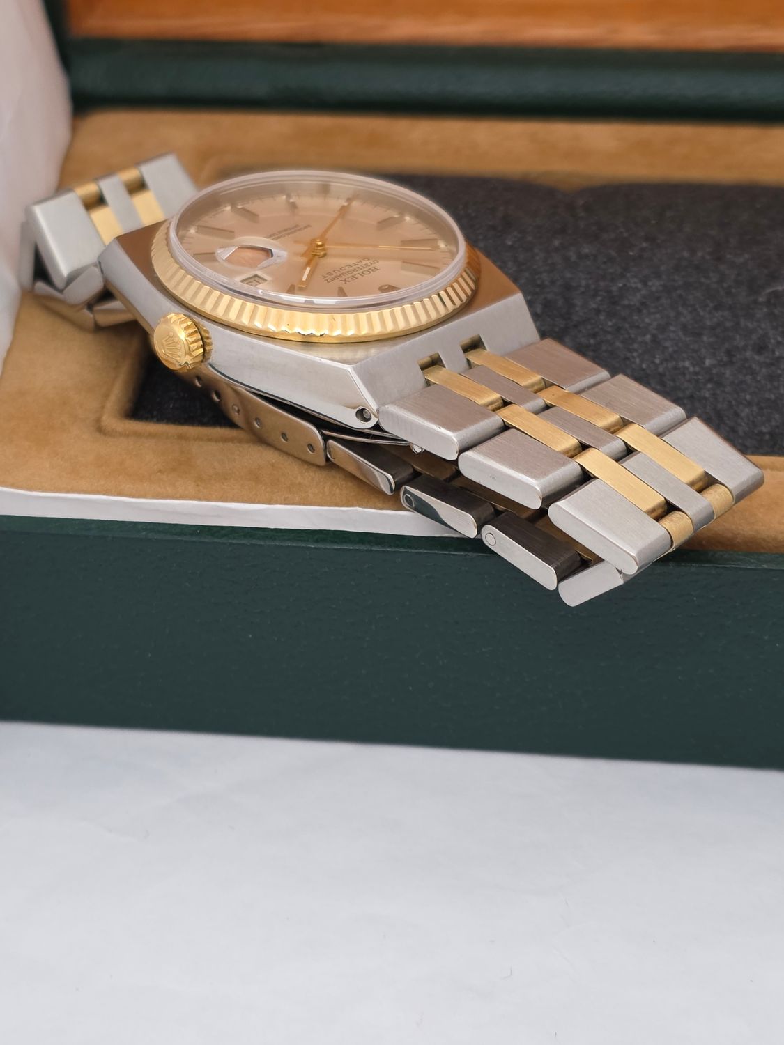 Rolex Datejust Oysterquartz 17013 Watch 36mm, Steel &amp; 18ct Gold