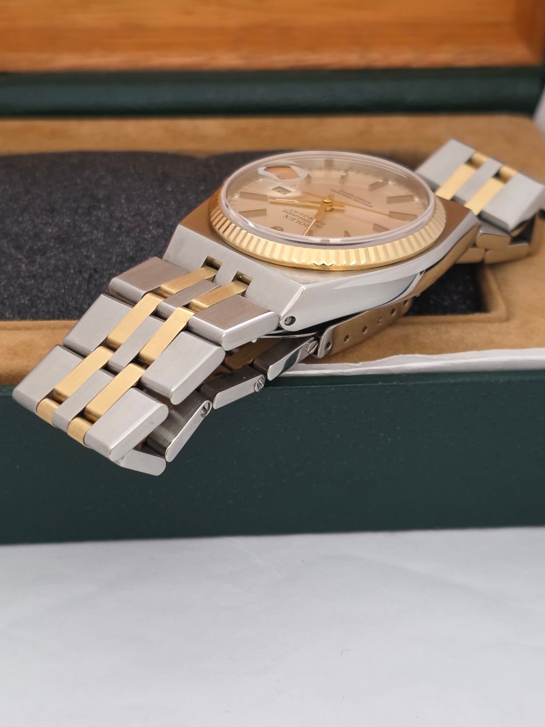 Rolex Datejust Oysterquartz 17013 Watch 36mm, Steel &amp; 18ct Gold