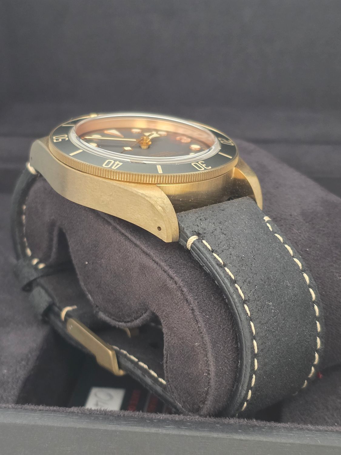 TUDOR Black Bay Bronze Watch - 79250BA 2021 Full Set, Unworn Original Receipt