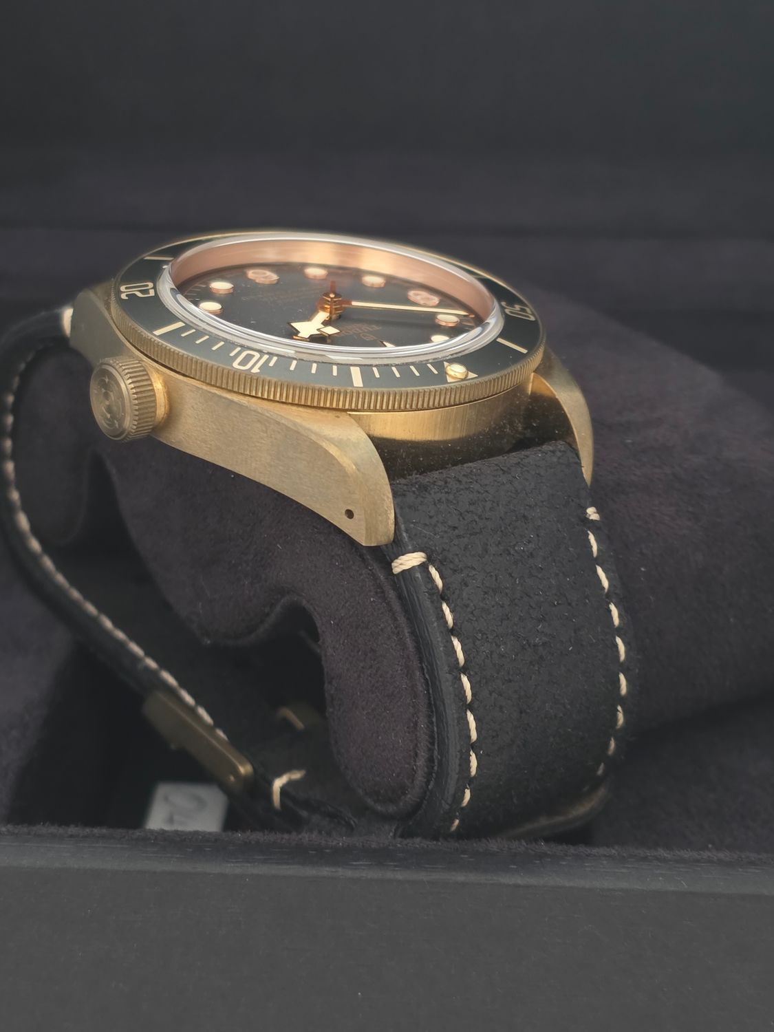 TUDOR Black Bay Bronze Watch - 79250BA 2021 Full Set, Unworn Original Receipt