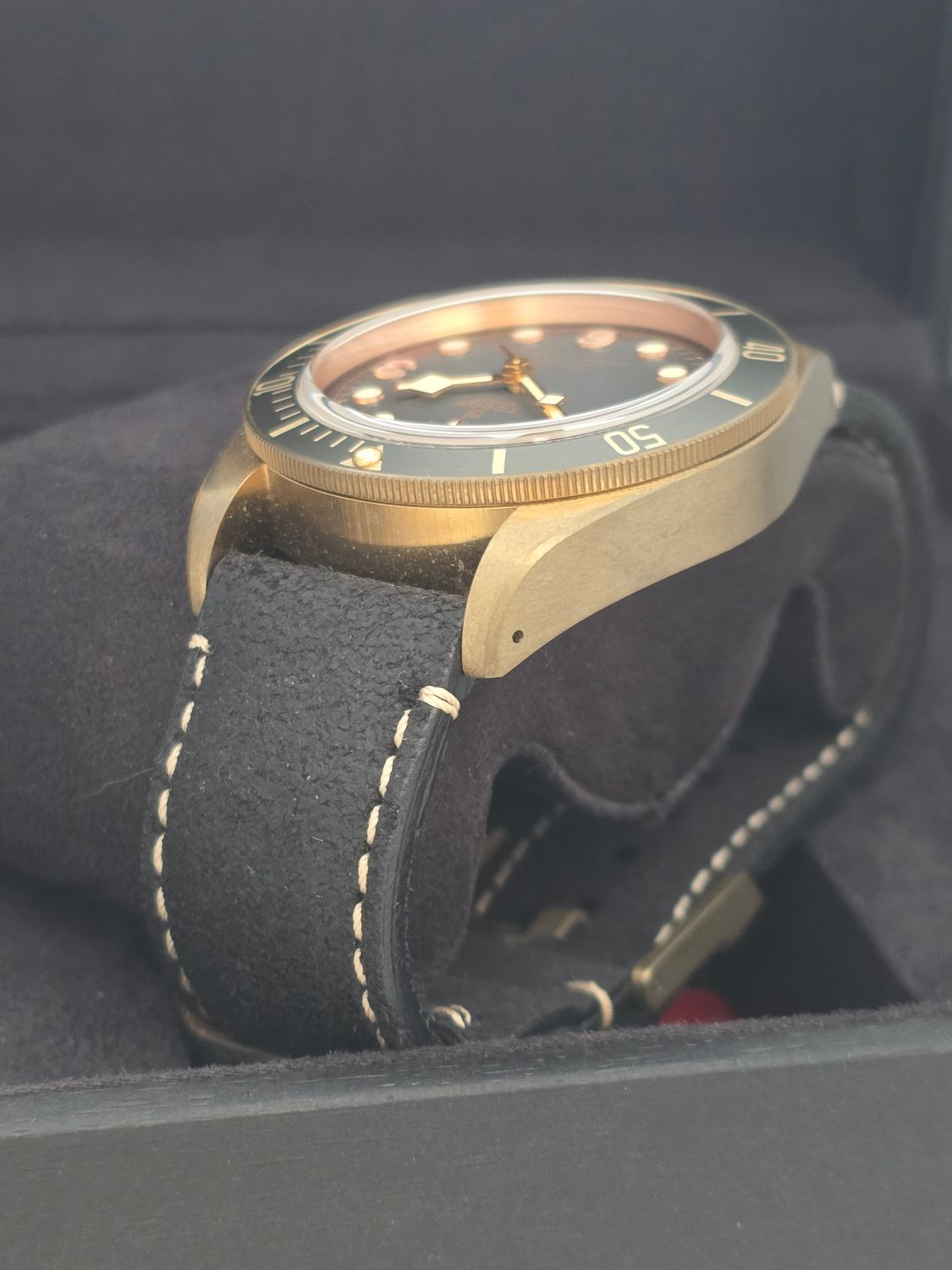 TUDOR Black Bay Bronze Watch - 79250BA 2021 Full Set, Unworn Original Receipt