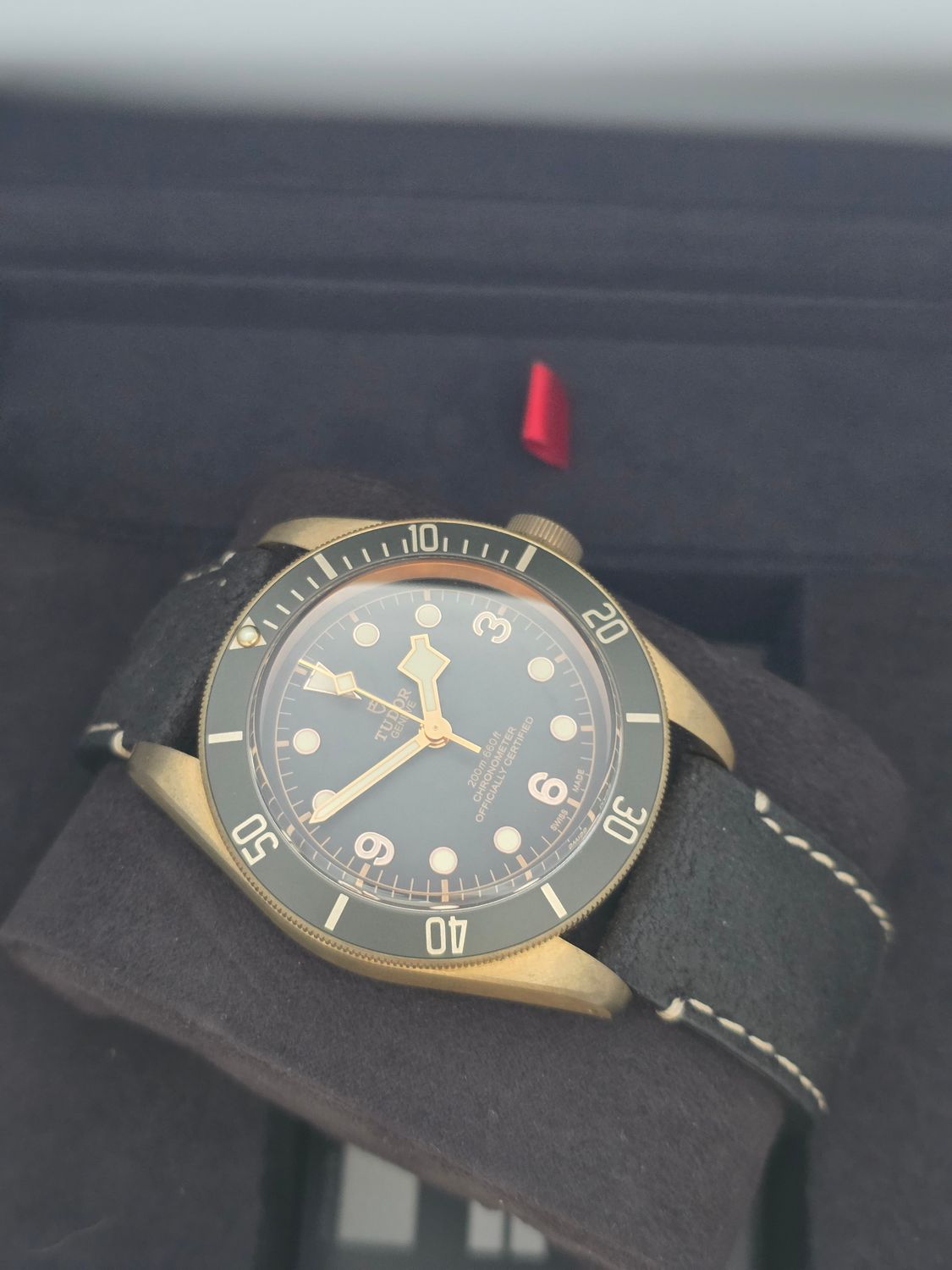 TUDOR Black Bay Bronze Watch - 79250BA 2021 Full Set, Unworn Original Receipt