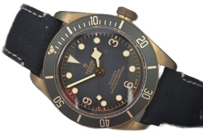 TUDOR Black Bay Bronze Watch - 79250BA 2021 Full Set, Unworn Original Receipt