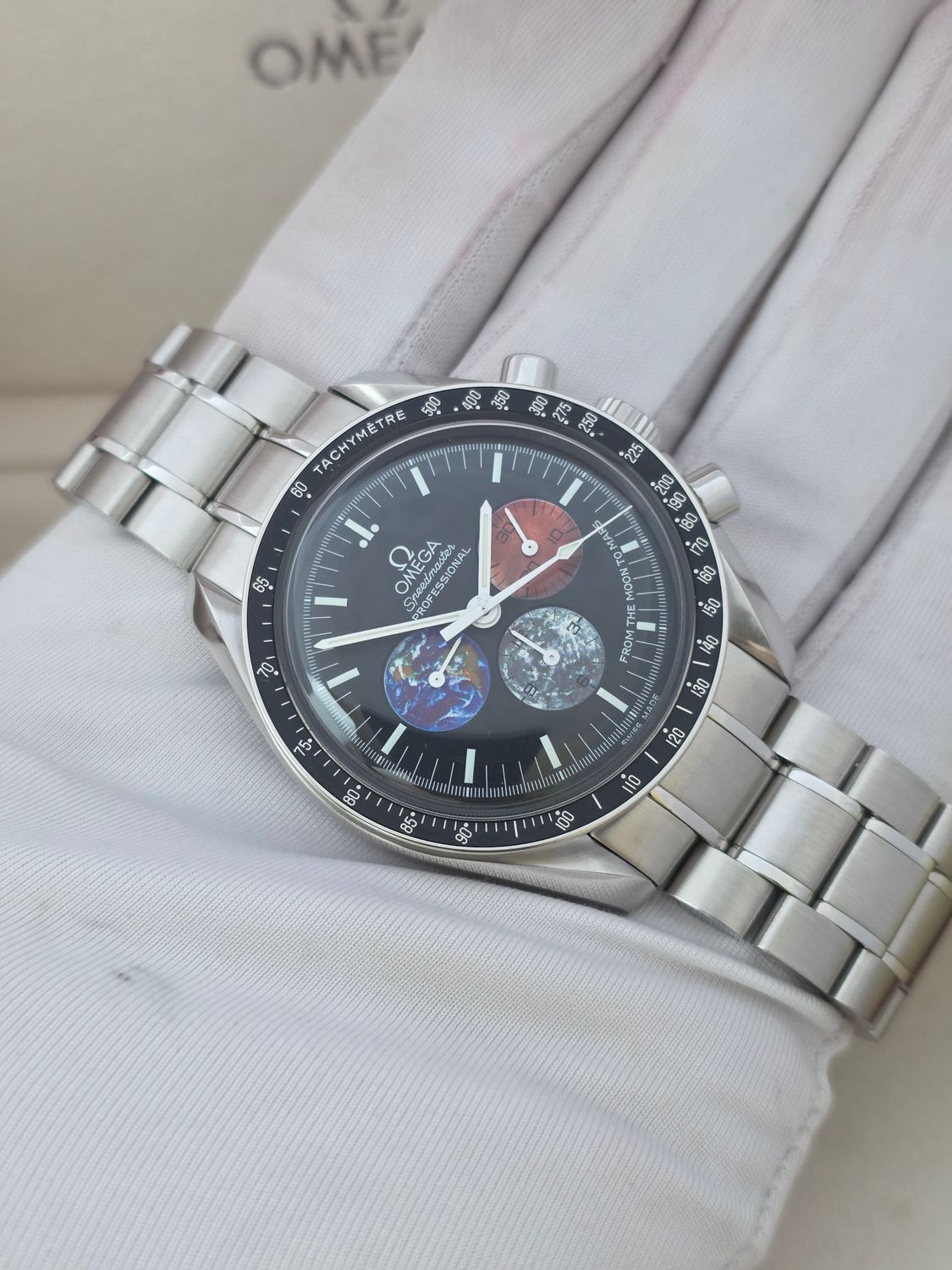 OMEGA Speedmaster Moonwatch Professional Chrono Watch, 2012 NOS Box &amp; Papers
